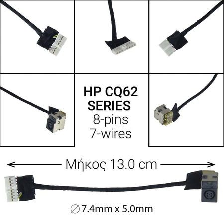 Dc Jack hp Pavilion Cq62 Series