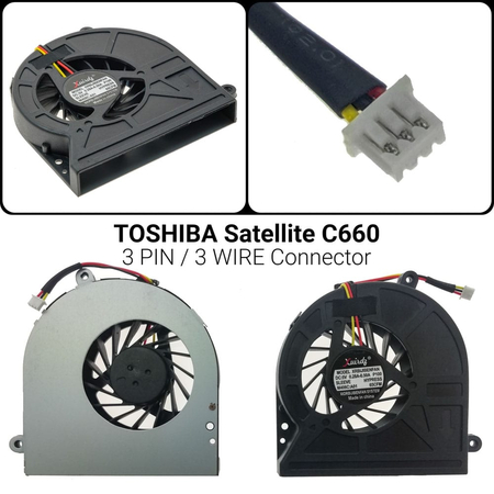 Ανεμιστήρας Toshiba Satellite C650 C660 3pin