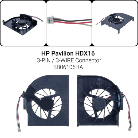 Ανεμιστήρας hp  Pavilion hdx 16