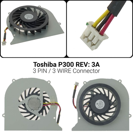 Ανεμιστήρας Toshiba P300 Rev: 3a Ksb0505ha