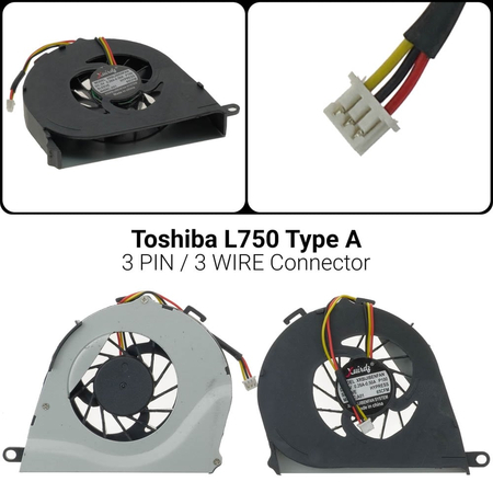 Ανεμιστήρας Toshiba L750 Type a