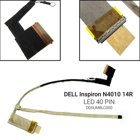 Καλωδιοταινία Οθόνης για Dell Inspiron N4010 14r Independent Connector