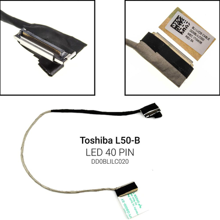 Καλωδιοταινία Οθόνης για Toshiba l50-b 40pin