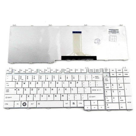 Πληκτρολόγιο Toshiba Satellite L500 Λευκό.