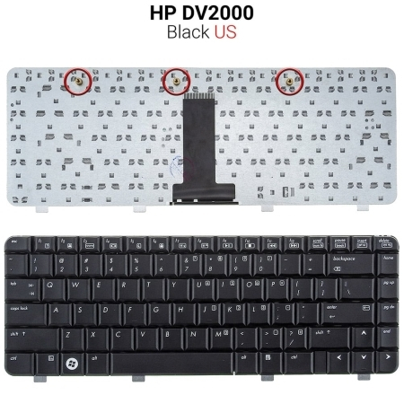 Πληκτρολόγιο hp Dv2000