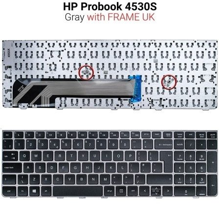 Πληκτρολόγιο hp 4530s