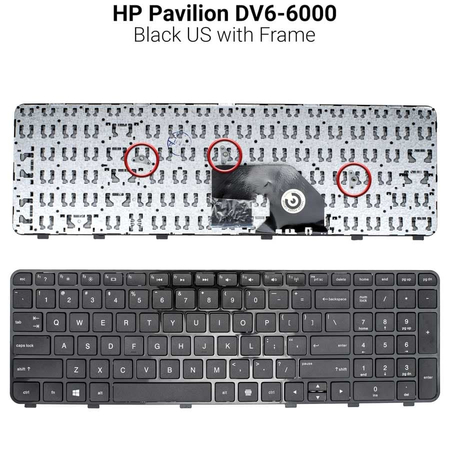 Πληκτρολόγιο hp dv6-6000