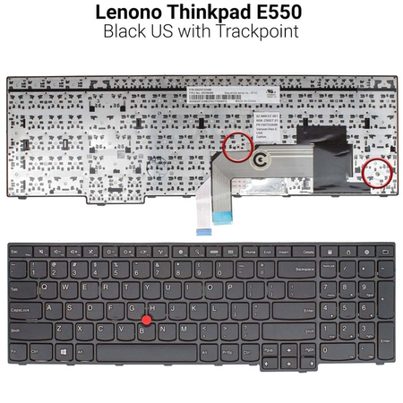Πληκτρολόγιο Lenono Thinkpad E550