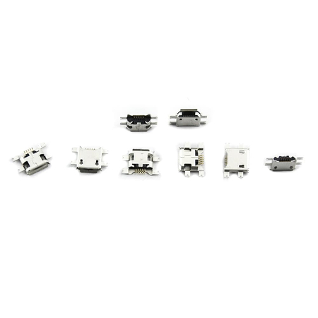 Micro usb Type b Female 5pin Socket 4legs