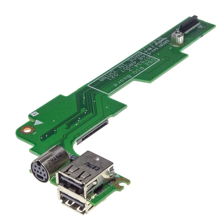 Dell Inspiron 1525 Usb/s-Video/card Reader Board