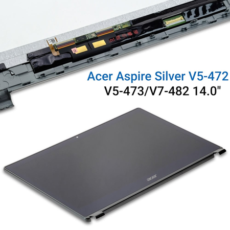 Acer Aspire v5-472/v5-473/v7-482 1920x1080 14.0" (Silver) - Grade a