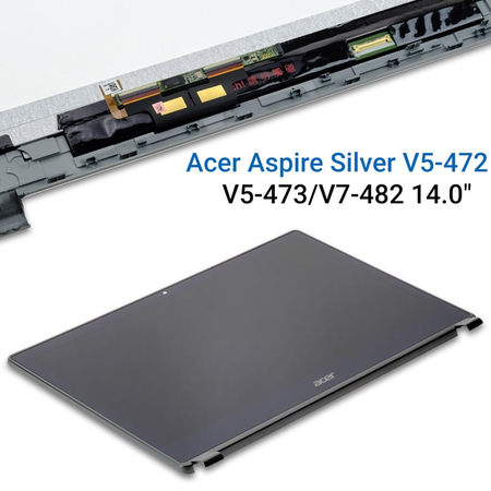 Acer Aspire v5-472/v5-473/v7-482 1920x1080 14.0" (Silver) - Grade a-