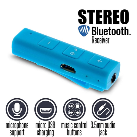 Stereo Bluetooth Πέτου Χωρίς Ακουστικά Cyan