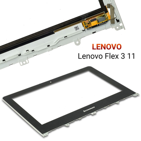 Lenovo Flex 3 11 11.6" Touch Glass Digitizer (White) Grade a-