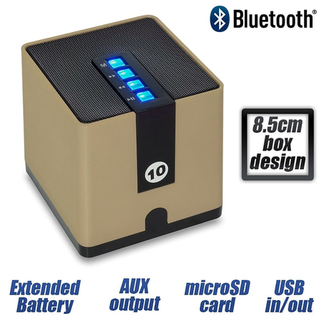 Bluetooth Ηχείο Φορητό Gold  Kb900