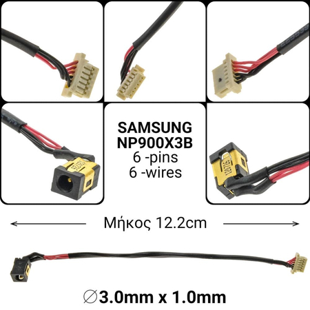 Dc Jack Samsung Np900x3b