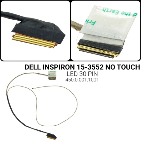 Καλωδιοταινία Οθόνης για Dell Inspiron 15-3552 no Touch (Μακρυα)