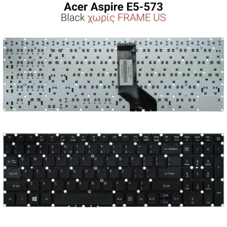 Πληκτρολόγιο Acer Aspire e5-573 no Frame us