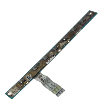 Toshiba Satellite A215 Power/media Button Board