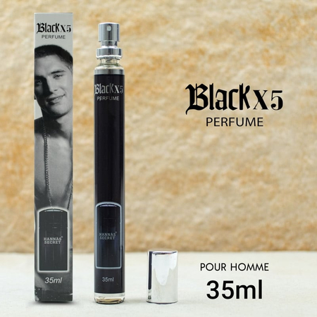 Άρωμα Ανδρικό Hannas Secret Black x5 35ml