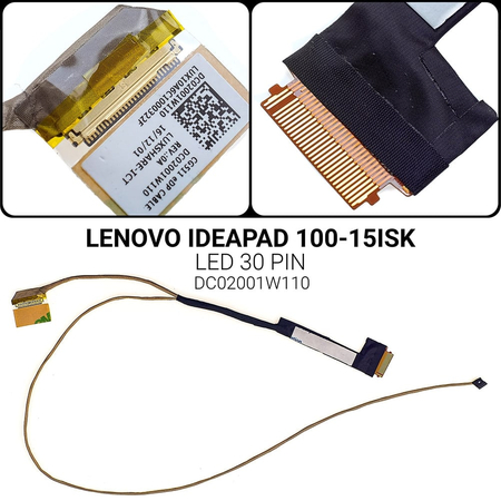 Καλωδιοταινία Οθόνης για Lenovo 100-15isk 30pin