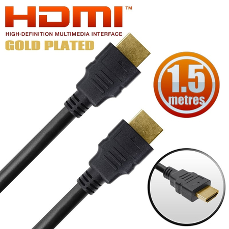 Καλώδιο Hdmi to Hdmi 1.5 Μέτρο Gold Plated