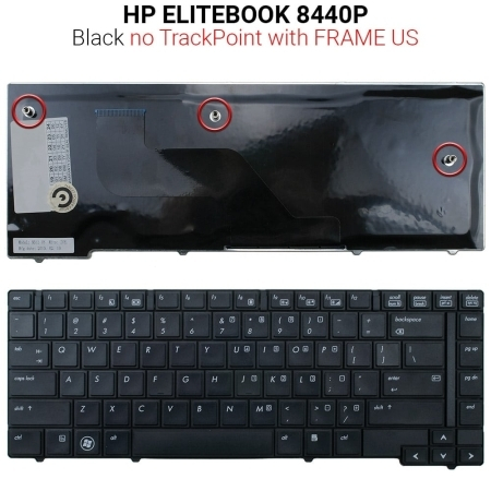 Πληκτρολόγιο hp Elitebook 8440p