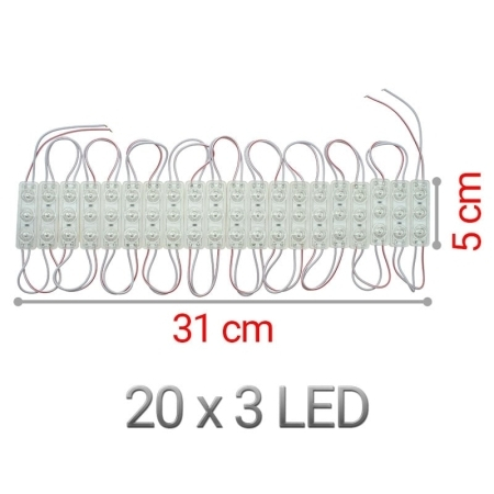 Led Strip 12volt rgb Bright 20x3 Diodes