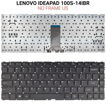 Πληκτρολόγιο Lenovo Ideapad 100s-14ibr no Frame us
