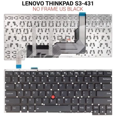 Πληκτρολόγιο Lenovo Thinkpad s3-431 us
