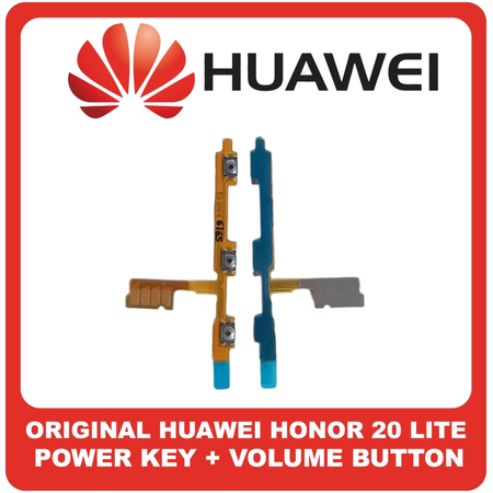 Γνήσια Original Huawei Honor 20 Lite, Honor 20Lite (HRY-LX1T) Power Key Flex Cable On/Off + Volume Key Buttons Καλωδιοταινία Πλήκτρων Εκκίνησης + Έντασης Ήχου (Service Pack By Huawei)