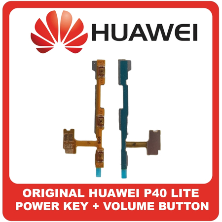 Γνήσια Original Huawei P40 Lite E (ART-L28, ART-L29, ART-L29N) Power Key Flex Cable On/Off + Volume Key Buttons Καλωδιοταινία Πλήκτρων Εκκίνησης + Έντασης Ήχου 03026LSN (Service Pack By Huawei)