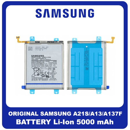 Γνήσια Original Samsung Galaxy A21s (SM-A217F), A13 (SM-A135F), A13 (SM-A137) Μπαταρία Battery EB-BA217ABY Li-Ion 5000mAh GH82-22989A GH82-28509A (Service Pack By Samsung)