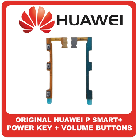 Γνήσια Original Huawei P Smart+, P Smart Plus, Power Key Flex Cable On/Off + Volume Key Buttons Καλωδιοταινία Πλήκτρων Εκκίνησης + Έντασης Ήχου (Service Pack By Huawei)
