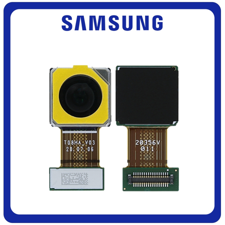 Γνήσια Original Samsung Galaxy S20 FE 4G (SM-G780F, SM-G780F/DSM) Rear Back Camera Module Flex Πίσω Κεντρική Κάμερα 8 MP, f/2.4, 76mm (telephoto), 1/4.5", 1.0µm, PDAF, OIS, 3x optical zoom GH96-13920A (Service Pack By Samsung)