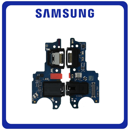 Γνήσια Original Samsung Galaxy A03s (SM-A037F, SM-A037F/DS) USB Type-C Charging Dock Connector Flex Sub Board, Καλωδιοταινία Υπό Πλακέτα Φόρτισης + Microphone Μικρόφωνο + Audio Jack Θύρα Ακουστικών GH81-21245A (Service Pack By Samsung)