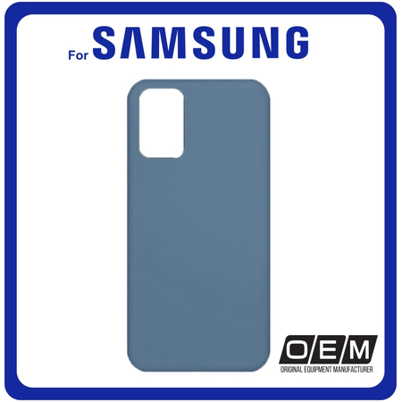 Θήκη Πλάτης - Back Cover, Silicone Σιλικόνη Gray Blue Μπλε Matt TPU for Samsung S20 Plus/S20 Plus 5G