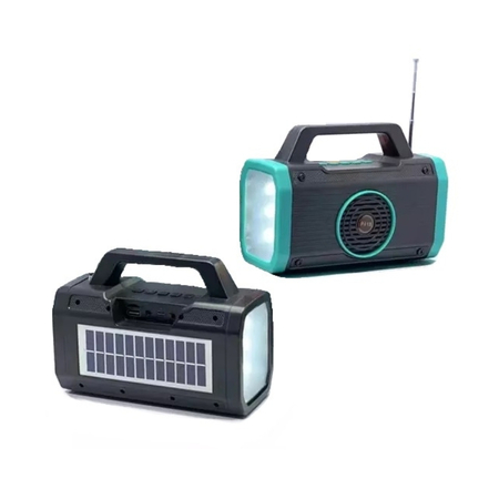 Ασύρματο Ηχείο Bluetooth με Ηλιακό Πάνελ - P418 - 884676 - Light Blue