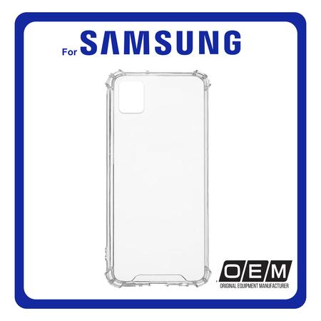Θήκη Πλάτης - Back Cover, Silicone Σιλικόνη Slim 1mm Transparent Διάφανο For Samsung A12/Μ12