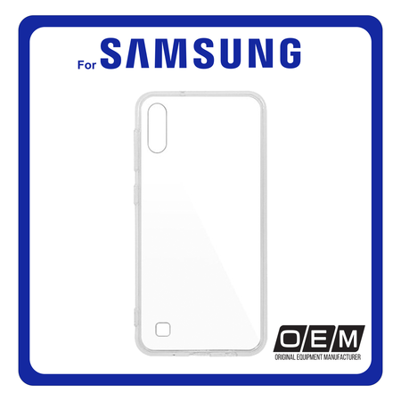 Θήκη Πλάτης - Back Cover, Silicone Σιλικόνη Ultra Slim 0,3mm Transparent Διάφανο For Samsung A10/M10