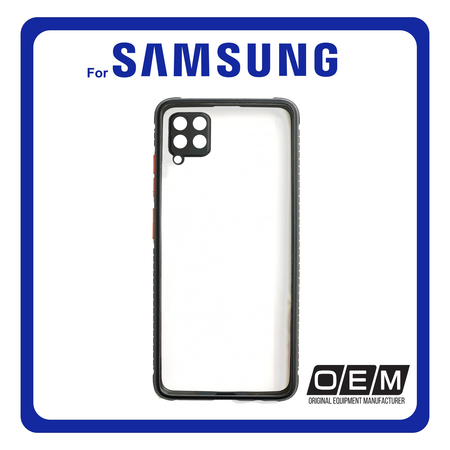 Θήκη Πλάτης - Back Cover, Silicone Σιλικόνη Defender Hybrid TPU Black Μαύρο For Samsung A22 4G
