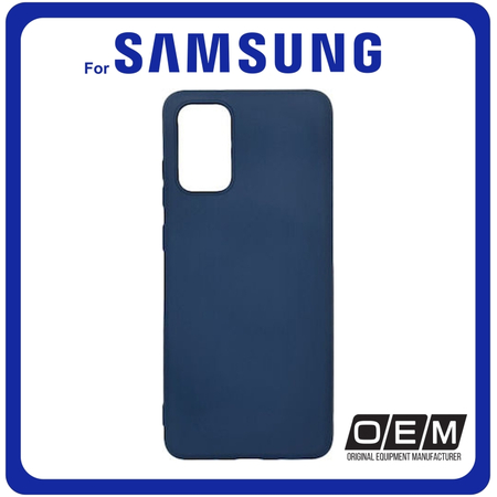 Θήκη Πλάτης - Back Cover, Silicone Σιλικόνη Solid TPU Navy Blue Μπλε For Samsung S20 Plus