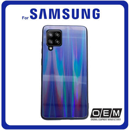 Θήκη Πλάτης - Back Cover, Silicone Σιλικόνη TPU Blue Μπλε For Samsung A42 4G