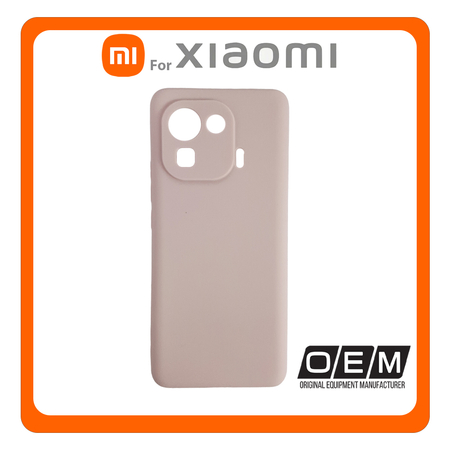 Θήκη Πλάτης - Back Cover, Silicone Σιλικόνη Matt TPU Powder Pink Ροζ For Xiaomi Mi 11 Pro