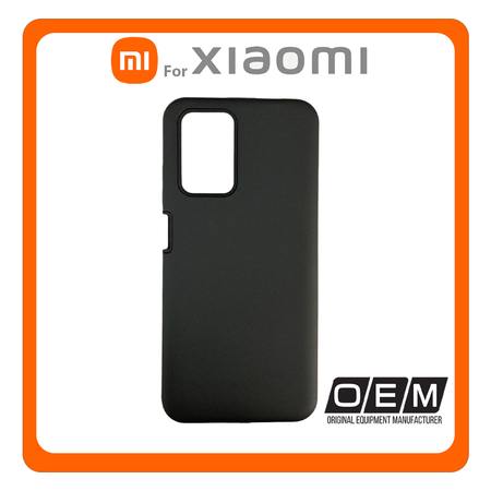 Θήκη Πλάτης - Back Cover, Silicone Σιλικόνη Defender Smooth TPU Black Μαύρο For Xiaomi Redmi 10/Redmi 10 2022