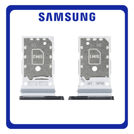 Γνήσια Original Samsung Galaxy S22 5G (SM-S901B), S22+ 5G, S22 Plus 5G (SM-S906B) Sim Card Tray Dual Sim Υποδοχέας Θήκης Κάρτας Sim Phantom White Άσπρο GH98-47086B (Service Pack By Samsung)
