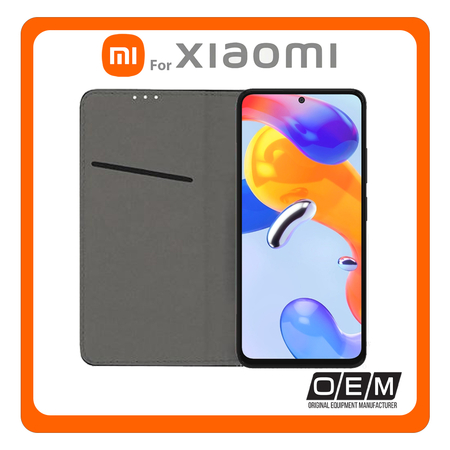 Θήκη Book Magnetic Black Μαύρο For Xiaomi Redmi Note 11 Pro 4G/5G