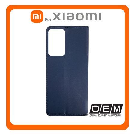 Θήκη Book Magnetic Leather Δερματίνη Navy Blue Μπλε For Redmi Note 11 Pro 4G/5G