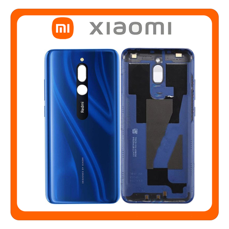 HQ OEM Συμβατό Για Xiaomi Redmi 8, Redmi8 (M1908C3IC, MZB8255IN, M1908C3IG, M1908C3IH) Rear Back Battery Cover Πίσω Κάλυμμα Καπάκι Πλάτη Μπαταρίας Sapphire Blue Μπλε (Grade AAA+++)