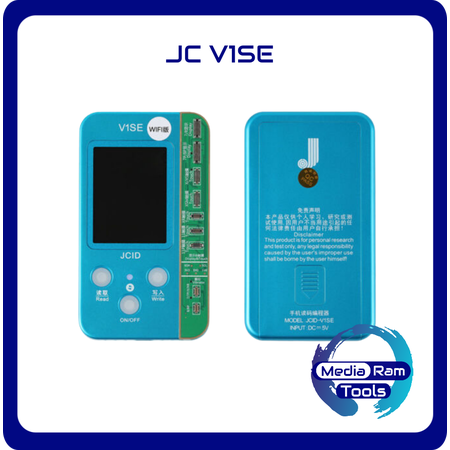 JC V1SE Mobile Phone Code Reading Programmer 6 in 1 Full Version , True Tone Light Sensor Battery Repair Iphone 6-13 pro max Vibrate Read/Write/Edit Recovery Programmer Tool